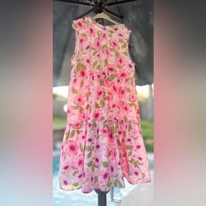 🌸EUC GB Girls Floral Sleeveless Dress ~ Medium